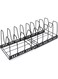 joeji's Kitchen Pot Lid Storage, 9 Slot Storage Rack, Pan Storage, Lid Organizer, Pan Storage, Pot Holder, Storage