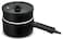 1.8L Electric Pan Multi-Functional Magic Pan with Non-Stick Ceramic Coating For Easy Cooking Kitchen Home, Smart Touch Control, Transparent Glass Lid, Steamer Bowl &amp; 6 Pre-Set Cooking Modes 600W (WS18) &acirc;&euro;&rdquo; Black