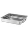 jqm Koncis Roasting Tin With Grill Rack, Stainless Steel, 40X32 Cm