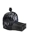 (Pack of 100 Bags) Hi-Care Garbage Bag Black 80X110cm 25 Micron Heavy Duty Oxo Biodegradable Plastic Bag Large Trash Bags Dustbin Bags Waste Bag Office Bag Strong &amp; Durable Bin Bag Garbage Bag Large