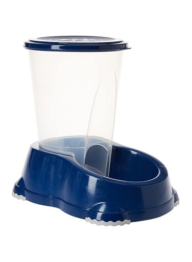 Moderna Smart Snacker Pet Food Dispenser, 3 L, Blueberry Color