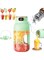 Portable Blender, Portable Juicer with Digital Display, Personal Blender, Multifunctional Travel Cup for Shakes &amp; Smoothies, BPA Free, Type-C USB Rechargeable, Green