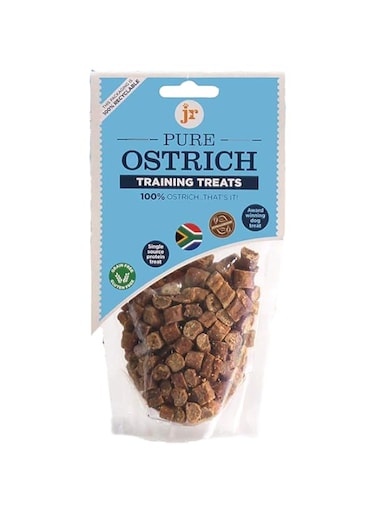 Jr Pet Products Pure Ostrich Training Treats 85gm