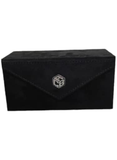 REHMAT BOXES Velvet Slide Rings and Earrings box for Engagement and Marriage Gifted for Women L=16cm, W=8 cm, H=8cm (Earring)