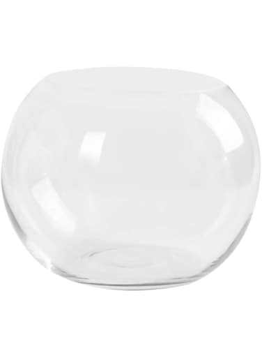 Yarnow Bubble Fish Bowl Clear Glass Hydroponic Plant Holder Clear Terrarium Container for Flowers Succulent Home Table Decoration Wedding Gift (15CM)