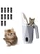TERRIFI 3-in-1 Cat Litter Scooper with Waste Can and 150 Refill Bags, Portable Integrated Large Capacity Cat Litter Scoop with Poop Sifting, Durable and Convenient for Kitten and Adult Cats