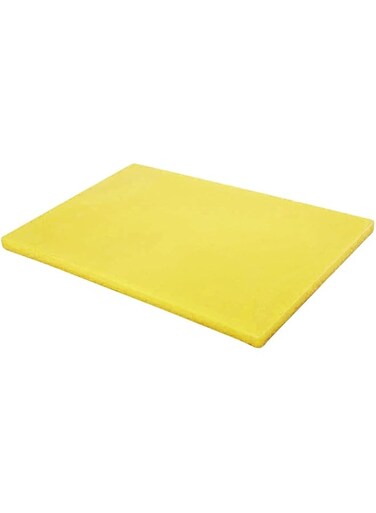 RAJ PLASTIC CUTTING BOARD, 40X30X2 CM , YELLOW ,CNCB09 , 1 PC