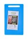 Classic Cutting Board, Polyethylene, Rf10283 - Chopping Board - Non-Absorbent, Odorless &amp; Non-Toxic - Crack/Chip Resistant - Easy Grip Handle Blue 40x25x2cm