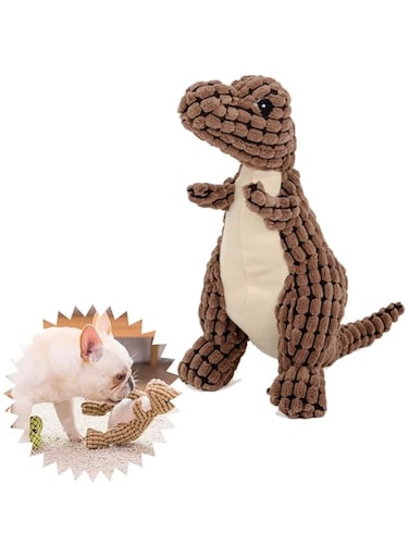 2023 New Indestructible Robust Dino, Squeaky Dog Toys For Aggressive Chewers, Unbreakable Stuffed Plush Dog Toys Aggressive Chewers, Durable Interactive Robustdino Dog Toy, Soft Dog Toys (C)