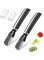2PCS Onion Shredder - Multifunction Stainless Steel Vegetable Cutter, Stainless Steel Scallion Slicer Shred for Quick and Even Cutting, Kitchen Cooking Gadget for Green Onion Cucumber Kiwi Potato