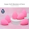 AOA STUDIO Collection Makeup Sponge Set Makeup Blender Latex Free And High-definition Set of 6 Makeup Blender For Powder Cream And Liquid, Super Soft Wonder Blender Beauty Cosmetic