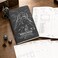 DUNGEON CRAFT DND Character Journal Notebook 3-Pack, Black, for 5E RPG