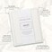 DUNCAN &amp; STONE PAPER CO. DuncanStone Mom Tell Me Your Story Journal, Linen Life Book, 85pg