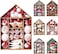 70pcs Christmas Balls Ornaments Set, Shatterproof Christmas Tree Ornament Decorations Set with Reusable Hand-held Gift Package for Christmas Tree, Hanging Ball for Holiday Wedding Party Decoration