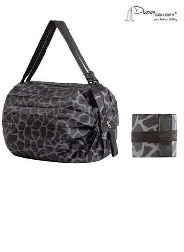 Portable Foldable Shopping Bag Fashionable Beautiful Sports Shoulder Bag Large Capacity Waterproof Storage Bag