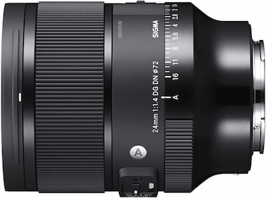Sigma 24mm F1.4 DG DN Art For Sony E mount, Black, 405965