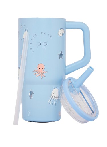 Pear Stainless Steel 20 Oz Hydrator 2.0 Water Bottle - Under The Sea