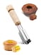 Corer Tool, Stainless Steel Cupcake Hole Punch for Filling, Durable Cupcakes Filler Tool with Flower Design for Baking Accessories