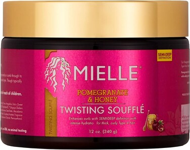 Mielle Organics Pomegranate &amp; Honey Twisting Souffle, 12Oz