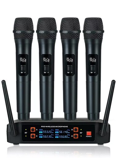 VHF Wireless Dynamic Microphone with 200ft Operating Range