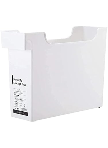 JANNAH Storage Sliding Box with Wheels Storage Organizer Kitchen Office Rooms Home (Large-2pc)