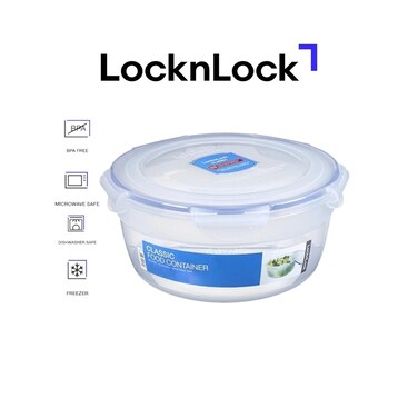 LocknLock 1.4L Salad Bowl &ndash; Airtight, BPA-Free Container with Drainage Tray for Fresh Salads