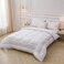 Comforter Duvet Quilt Insert Full White Down Alternative All Season Microfiber (King (220x240 cm))