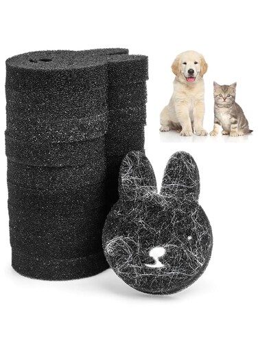 Pet Hair Remover for Laundry, 10 PCS Dog Cats Hair Remover for Laundry, Lint Catcher for Dryer, Reusable Fur Hair Catcher for Washer Machine, Remove Pet Fur, Hair, Lint from Clothes and Laundry