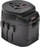 Kensington All in One Power Adapter Plug with Dual USB Ports - Black (International Version)
