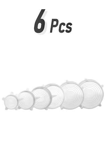 Silicone Stretch Lids Clear