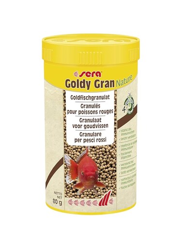 Sera Goldy Gran ,Food for Aquarium Fishes ,250 ml - 80g