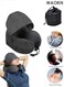 Travel Pillow Neck Pillow Nap U-Shaped Pillow Hooded Multifunctional Neck Pillow Neck Cushion Hooded Velvet Memory Foam Neck Pillow Adult Head And Neck Support Suitable For Airplane Travel Long-Distance Flight Office Car Sleep Rest.