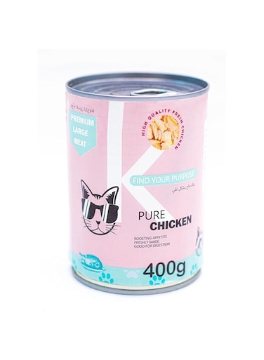 Kimbowny Premium Pure Chicken Wet Cat Food, 400g