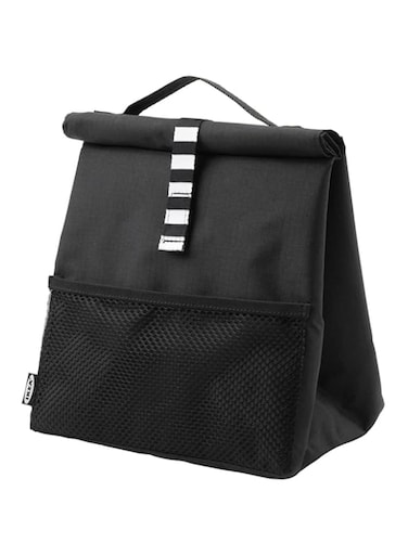Digital Shoppy FRAMTUNG Lunch Bag, Black, 22x17x35 cm (8 &frac34;x6 &frac34;x13 &frac34;)