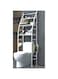 Metal Toilet Cabinet Shelving Kitchen Bathroom Space Saver Shelf Organizer Holder New, Generic, White