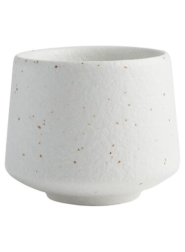 White Ceramic Coffee Mug &acirc;&euro;&ldquo; 8.2 x 8.2 x 6.8 cm &acirc;&euro;&ldquo; Minimalist Design for Daily Use White 8.2 x 8.2 x 6.8cm
