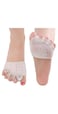 happgrand Toe Separator And Tibial Straightener Front Pad Front Foot Pad Toe Cardmer Men And Women Split Toe 2pcs Set