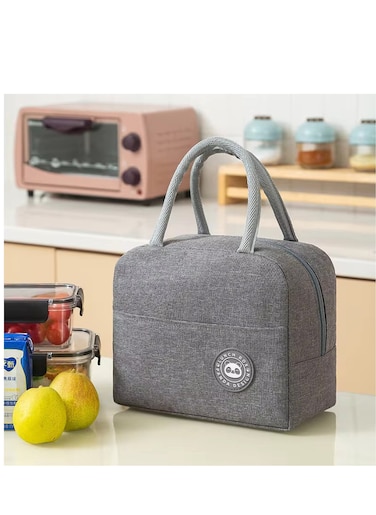 Portable Waterproof Insulated Lunch Bento Bag with Waterproof Aluminum Foil Thermal Insulation. Ideal for School, Office, Takeaway, and Picnic.Keeps your Meal Fresh