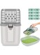 Masroo Large Cat Litter Scooper with Bags, Upgraded Cat Litter Shovel with Holder and Waste Can, Cat Scooper with Extra 135 Count Litter Waste Bags, Large Capacity Portable Litter Shovel