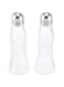 AKDC Black &amp; White Salt/Pepper Bottle L(4CM) XW(4CM) XH(12CM) Transparent