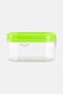 Forte Totem Multipurpose Plastic Storage Container, Lime Green