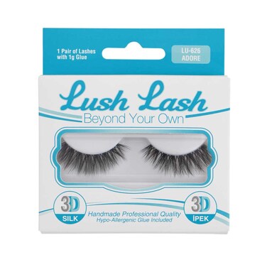 Lush Lash Lu-626 False Eyelashes Adore 3D Silk