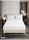 Bedding Fitted Sheet - Fits 120x200 Cm For Twin Bed 2 Pcs (1 Fitted Sheet and 1 Pillowcase) - 30 Cm Deep Pocket - Solid Bed Sheet