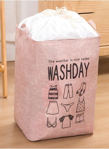 Foldable Cotton And Linen Storage Bag For Clothes