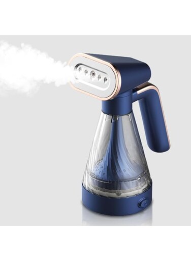 Deerma GT10W Handheld Garment Steamer, 600W Power of Fast Heating, 110mL Water Tank, Lightweight and Compact Design, Five Hole Steam Outlet, Steam Iron for Clothes, Multifunctional Steam Iron - Blue