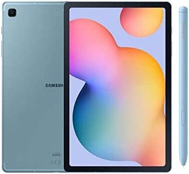 Samsung Galaxy Tab S6 Lite, 64GB, 4GB RAM, Wi-Fi, International Version - Angora Blue-International Version