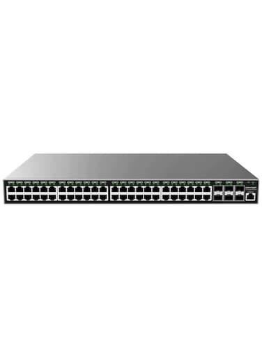 Grandstream GWN7806P Layer 2+ 48-Port Gigabit PoE+ Switch   6 SFP+   360W   Rackmount PSU