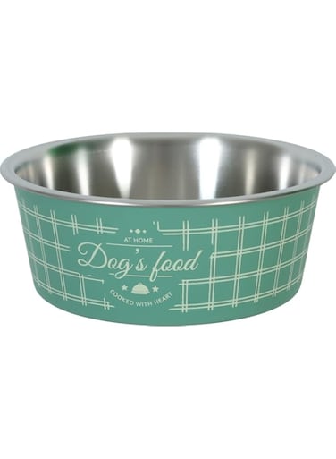 Zolux Non-Slip Food Dog Bowl Green 750 ml