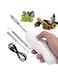 Vegetable Corer, Cordless Zucchini Corer with 2 Cutter Heads, Stainless Steel Fruit Vegetable Corer Remover, Handheld Fruit Fish Scale Scraper Seafood Descaler, Fruit Digging Corer