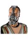Batman The Dark Knight Rises Three-Fourth Bane Mask, Silver, One size
